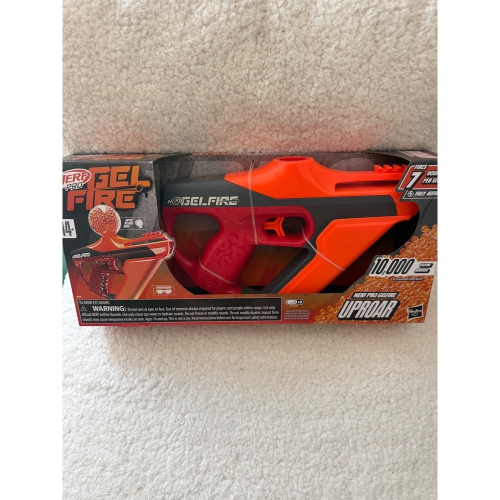 Nerf Pro Gelfire Uproar Full Auto Blaster, 150 FPS, 10,000 Gelfire Rounds new